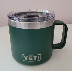 Yeti 14 Oz Rambler Mug With Magslider Lid Northwoods Green